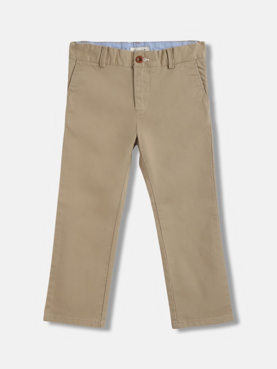 

GANT Boys Mid-Rise Chinos Trousers, Beige