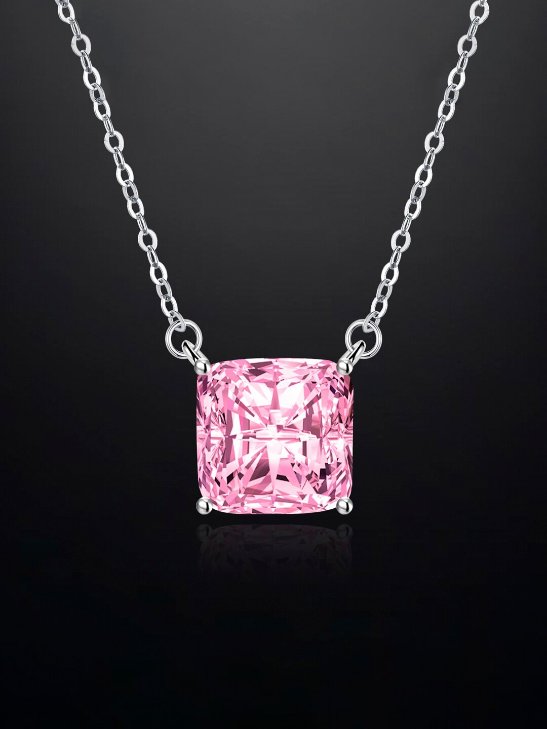 

Designs & You Brass Silver-Plated Necklace