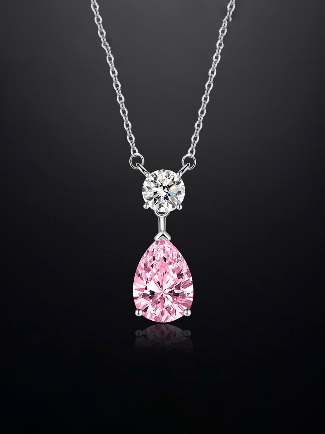 

Designs & You Brass Silver-Plated Necklace