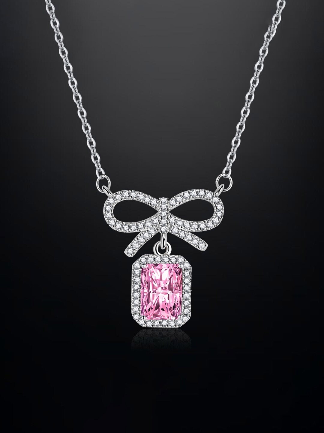 

Designs & You Brass Silver-Plated Necklace