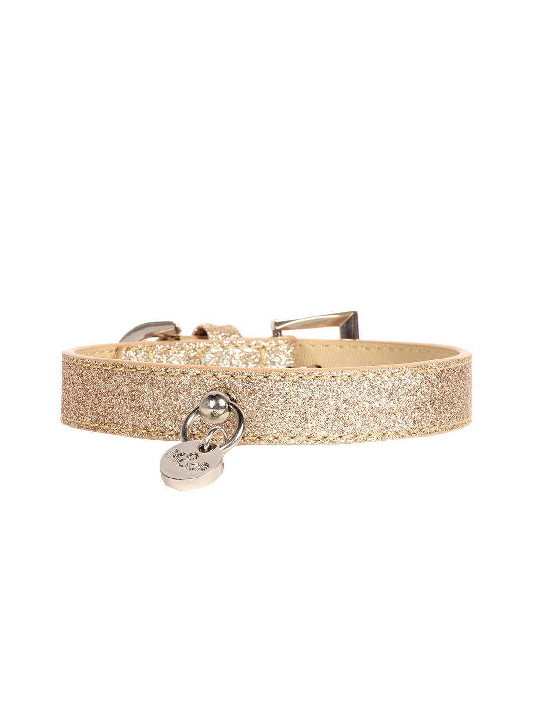 

Milk & Pepper Beige Textured Dog Collar