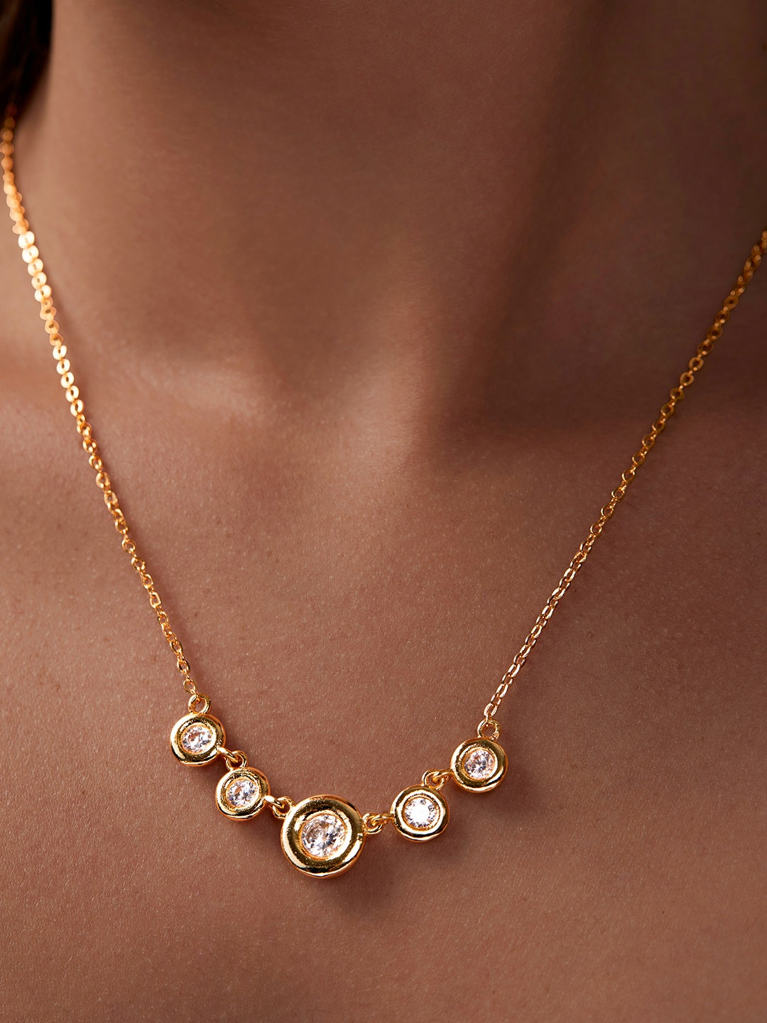 

MINUTIAE Gold-Plated Minimal Necklace