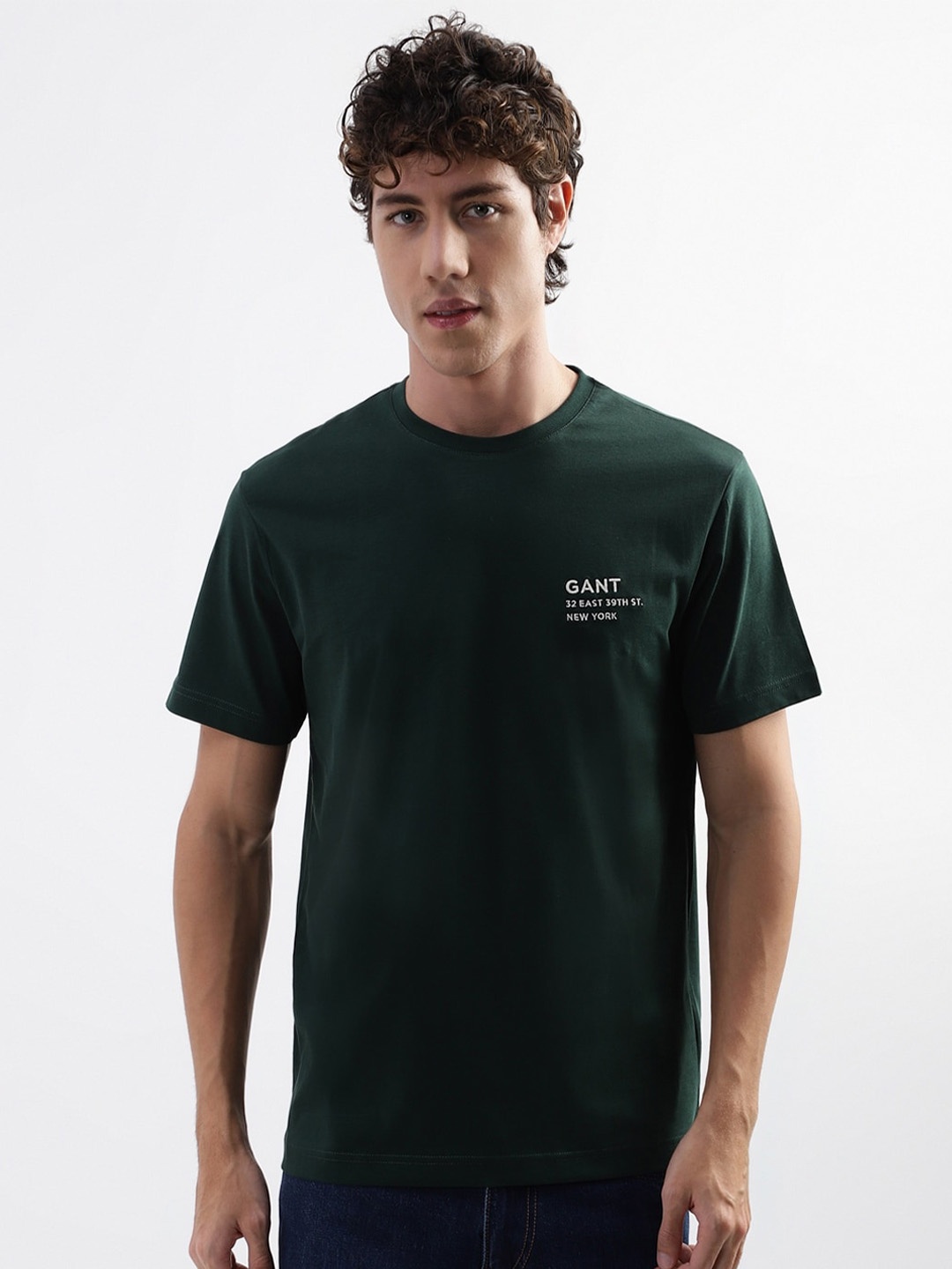 

GANT Pure Cotton Relaxed Fit T-shirt, Green