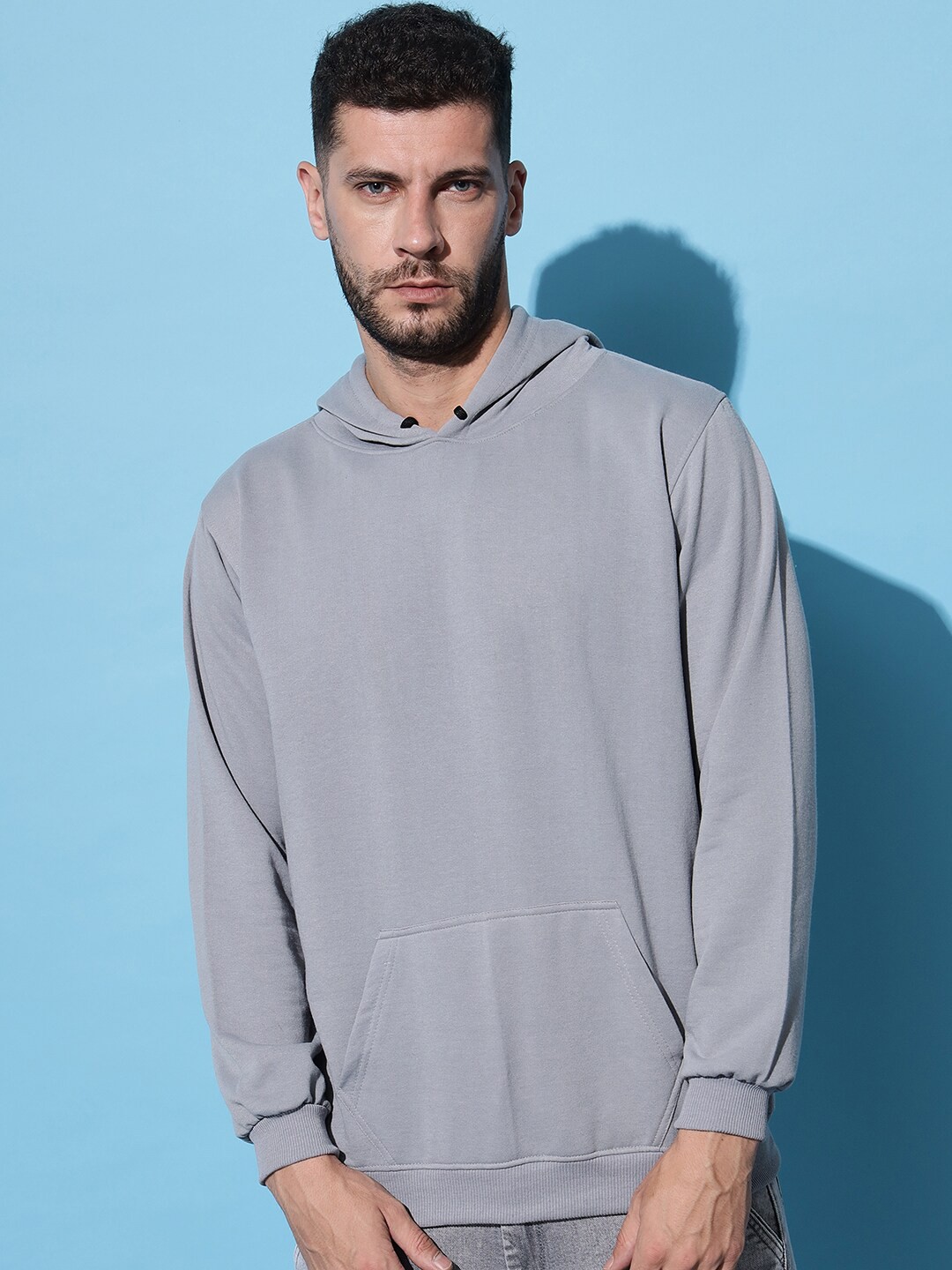

Imsa Moda Hooded Pullover Sweatshirt, Grey