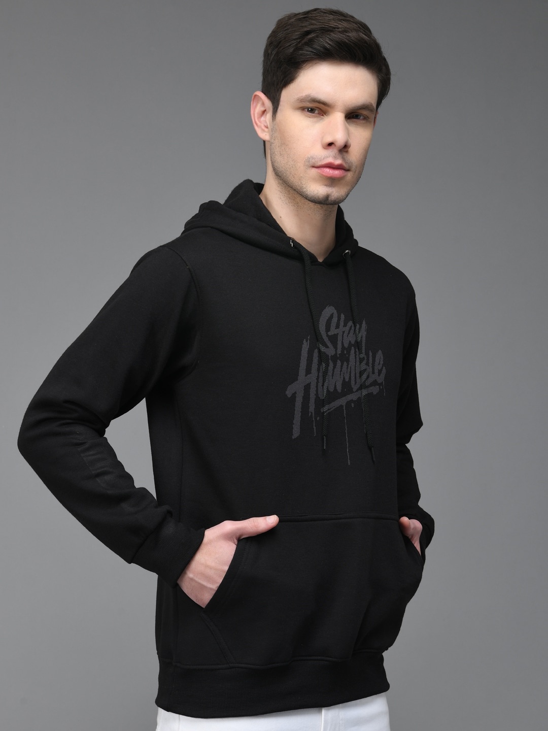 

The Modern Soul Printed Hooded Sweatshirt, Black