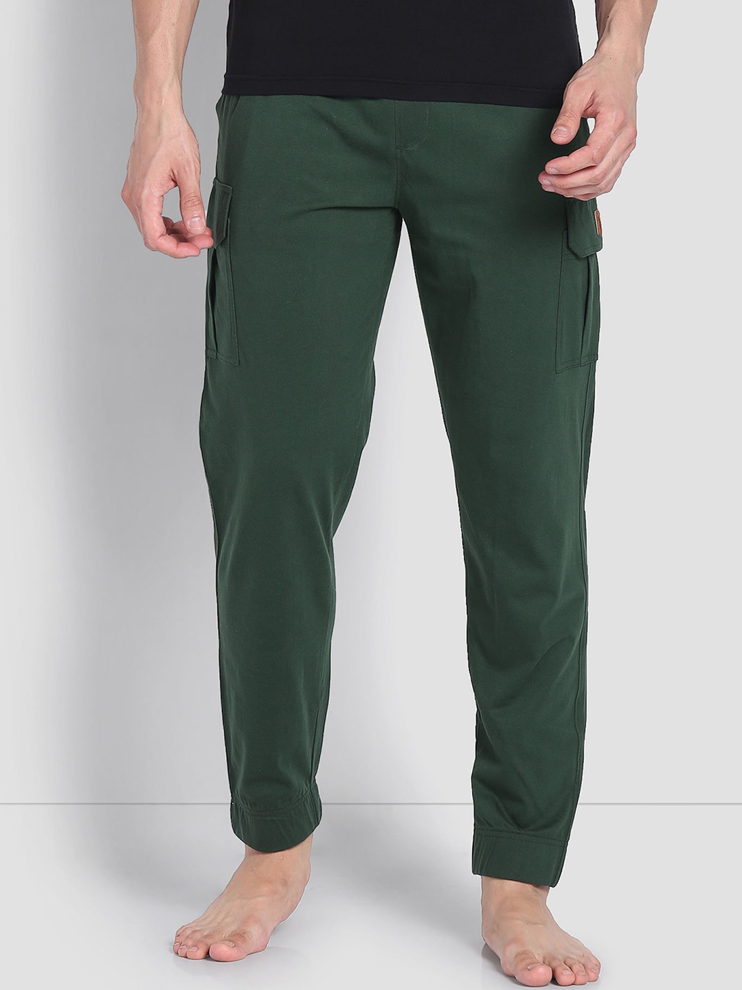 

U.S. Polo Assn. Men Lightweight Utility Lounge Cargo Joggers, Green