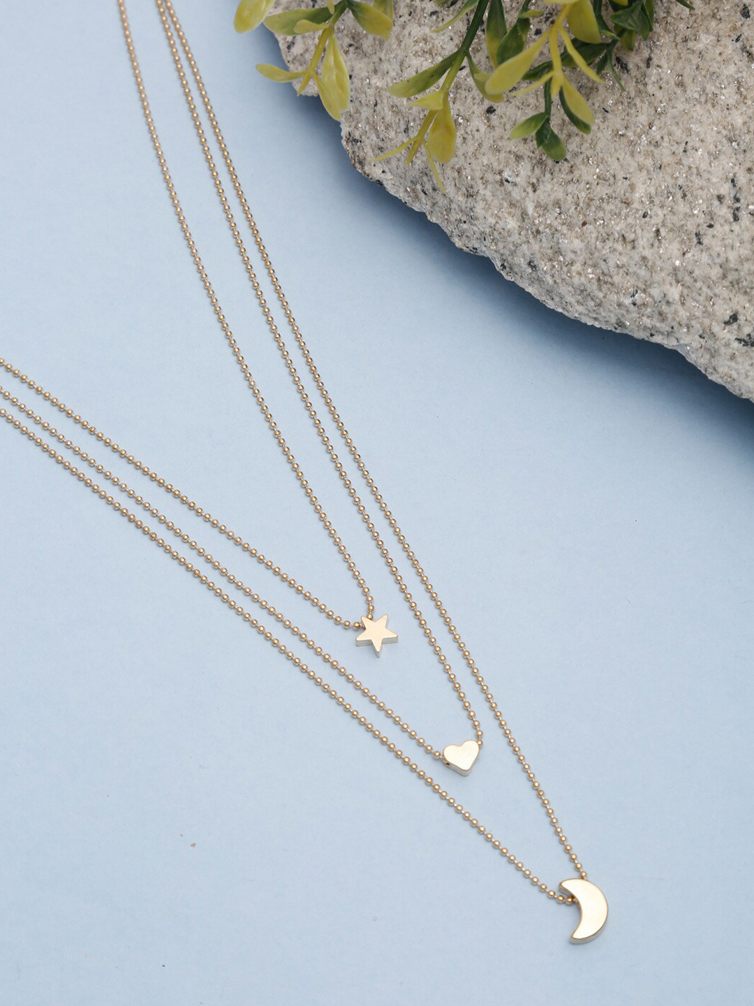 

DressBerry Gold-Plated Layered Necklace