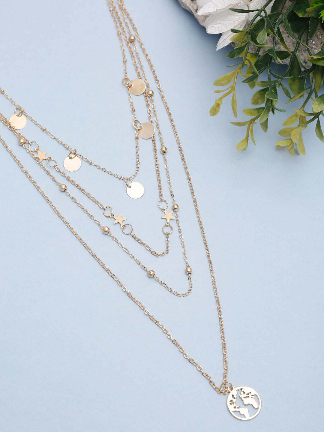 

DressBerry Gold-Plated Layered Chain