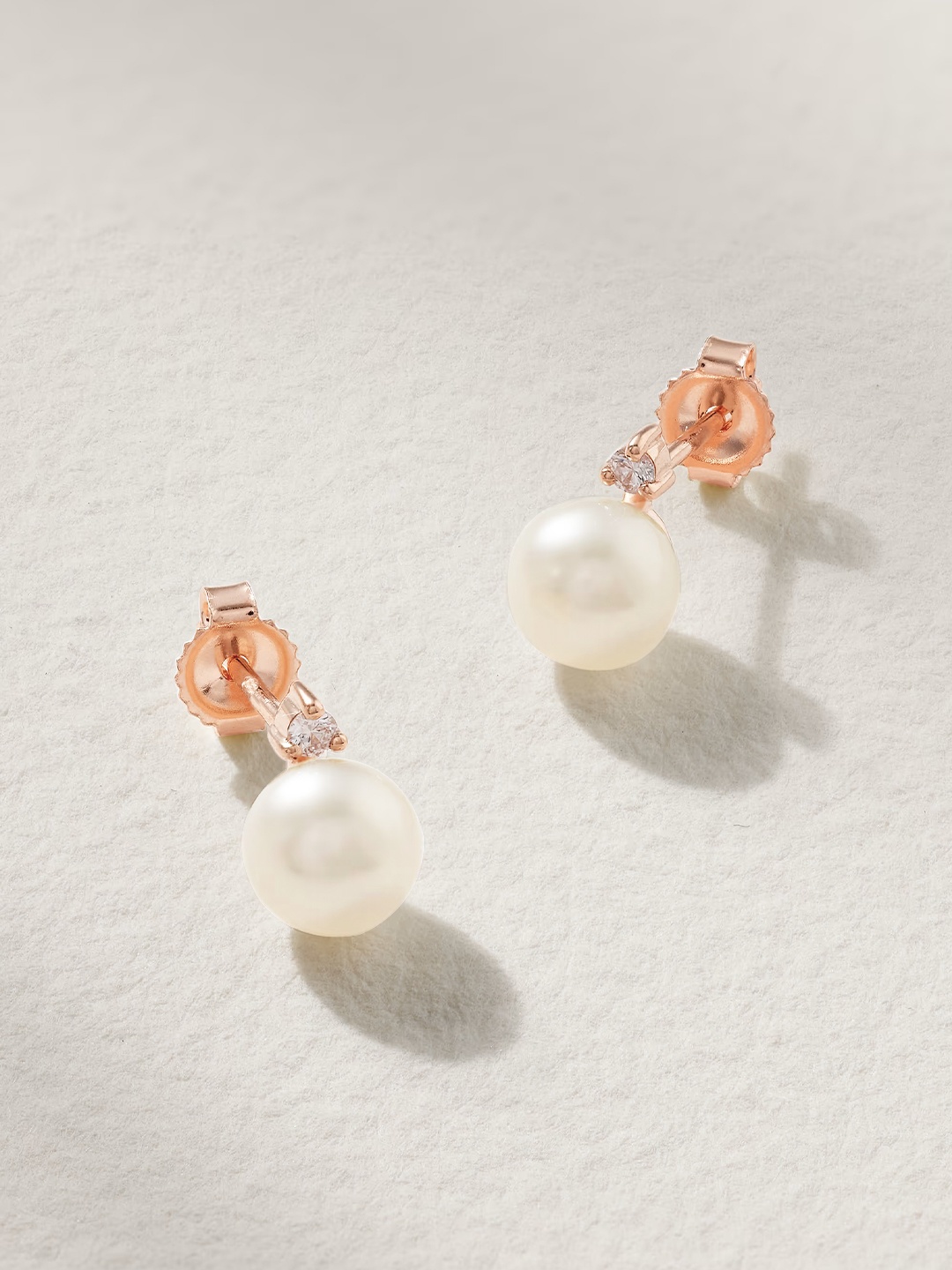 

MINUTIAE Rose Gold Plated Studs Earrings