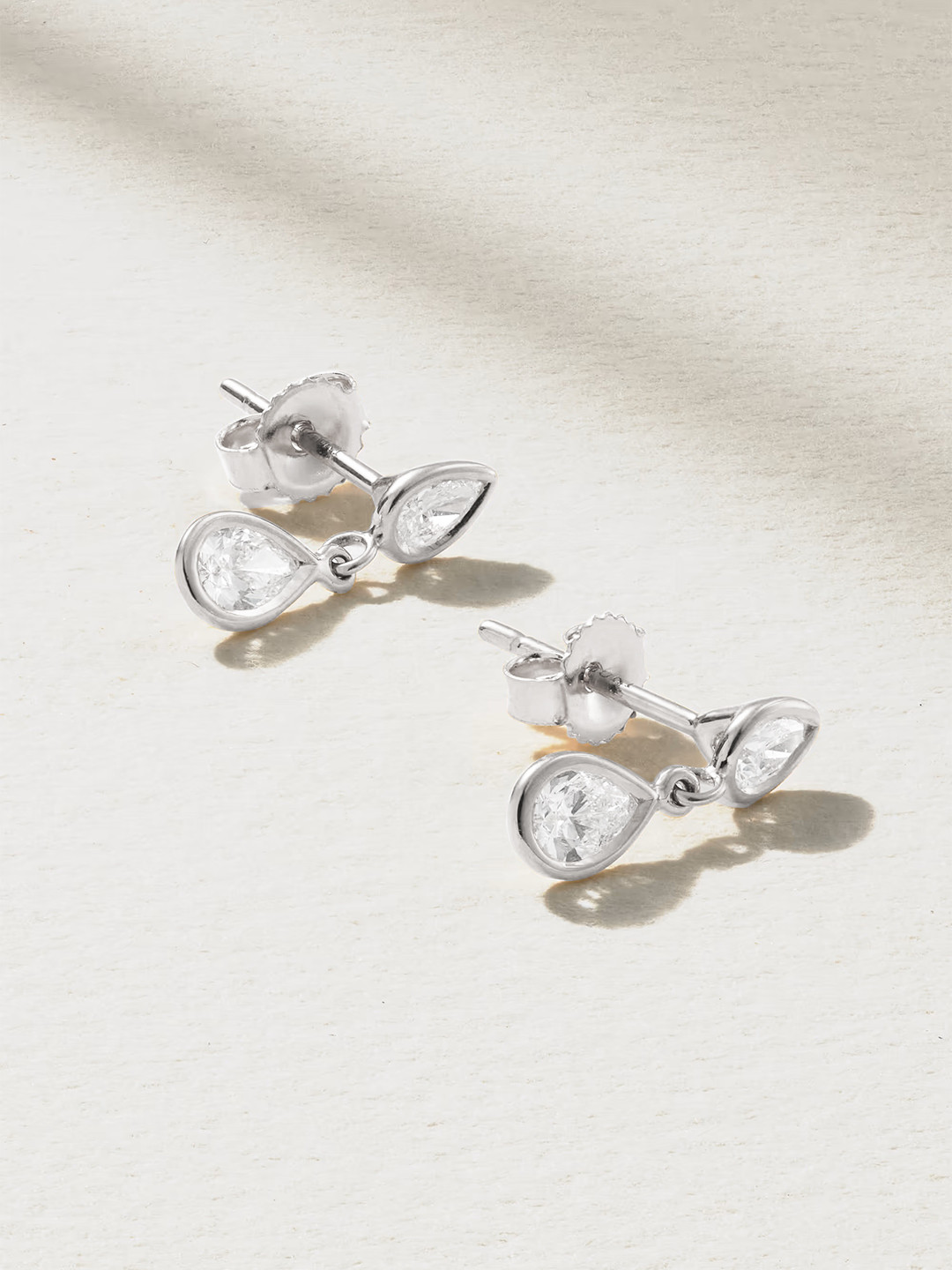 

MINUTIAE Silver Plated Drop Earrings