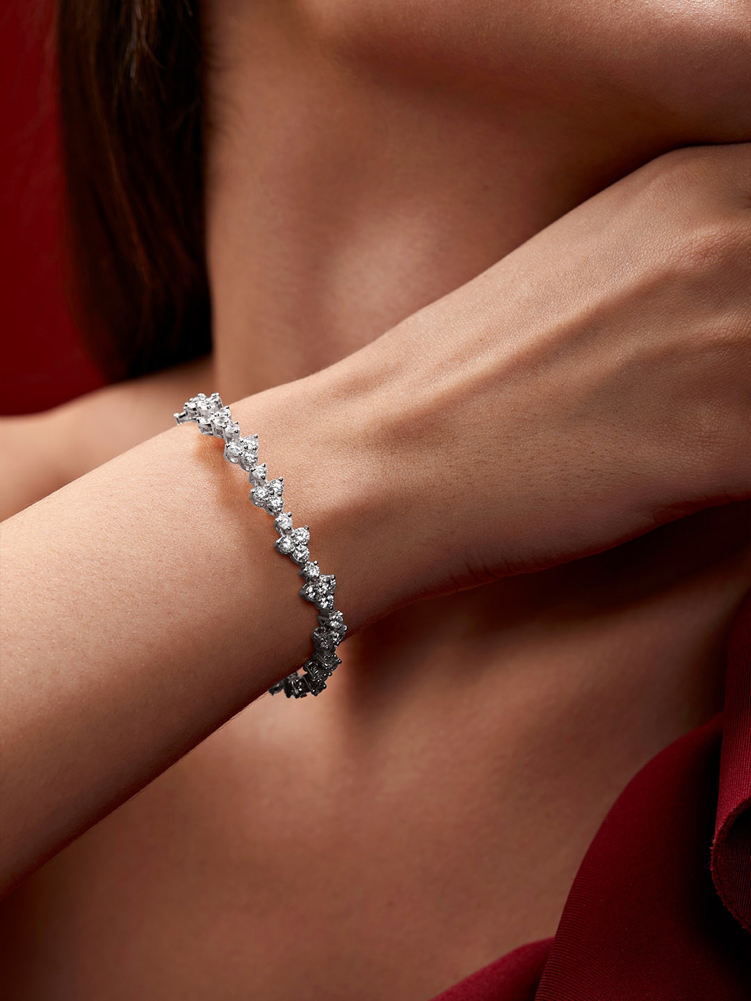 

MINUTIAE Brass Silver Plated Link Bracelet