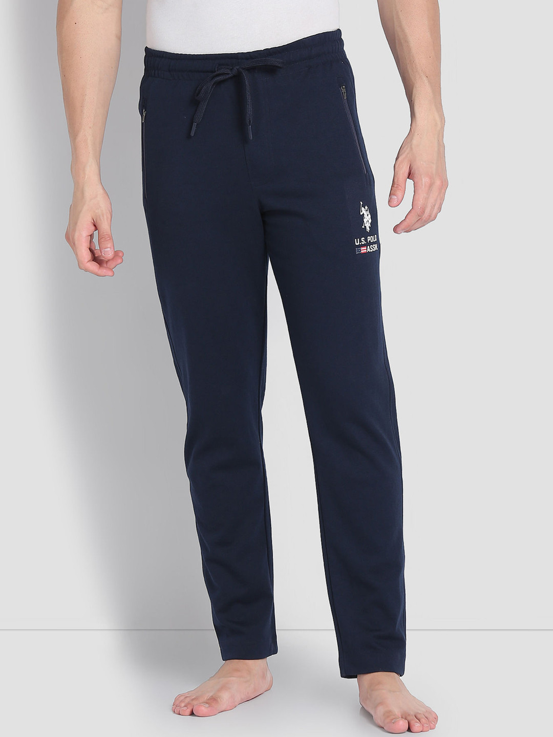 

U.S. Polo Assn. Men Solid Lounge Pants, Navy blue