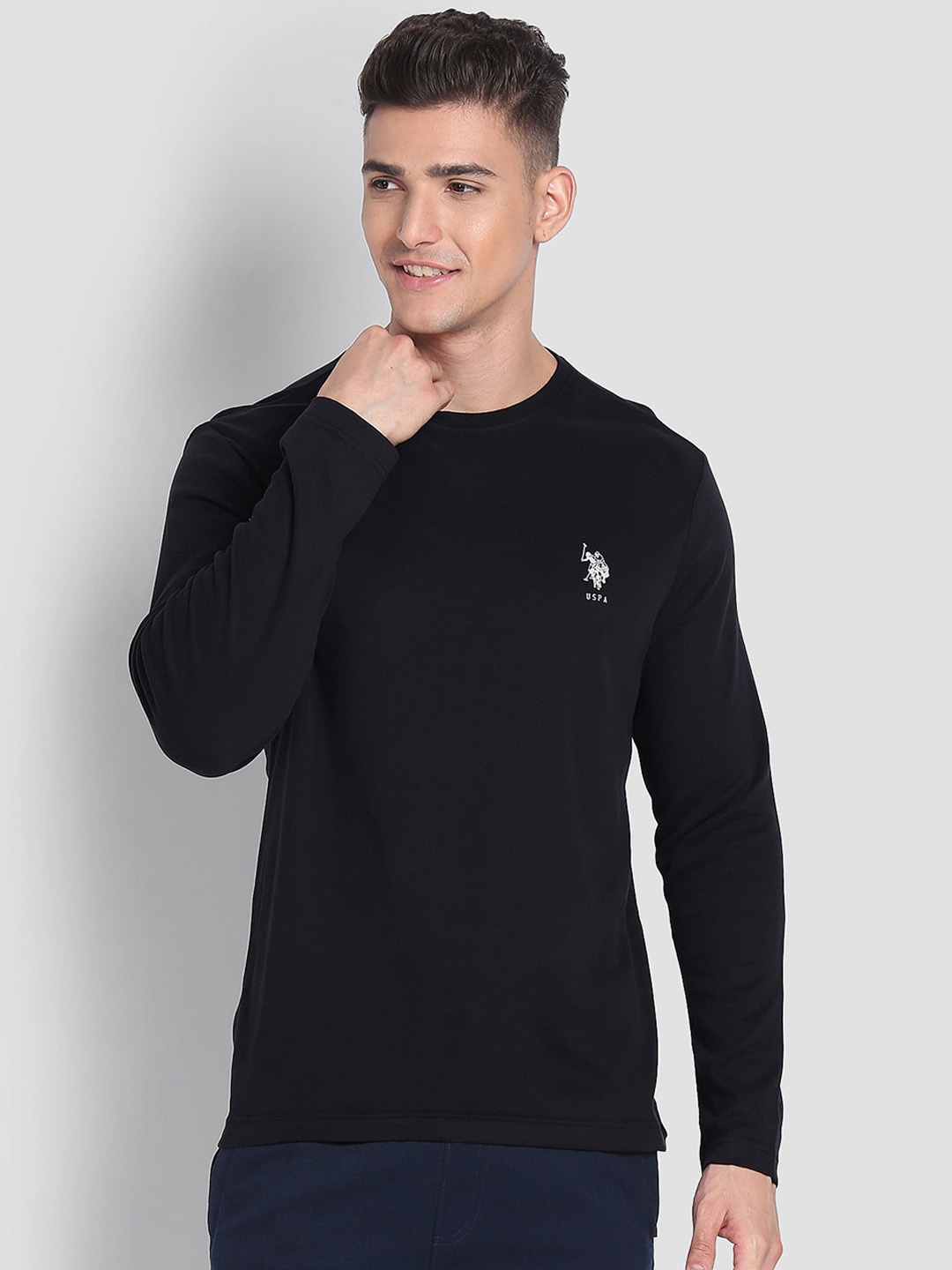 

U.S. Polo Assn. Pure Cotton Lounge T-shirt, Black