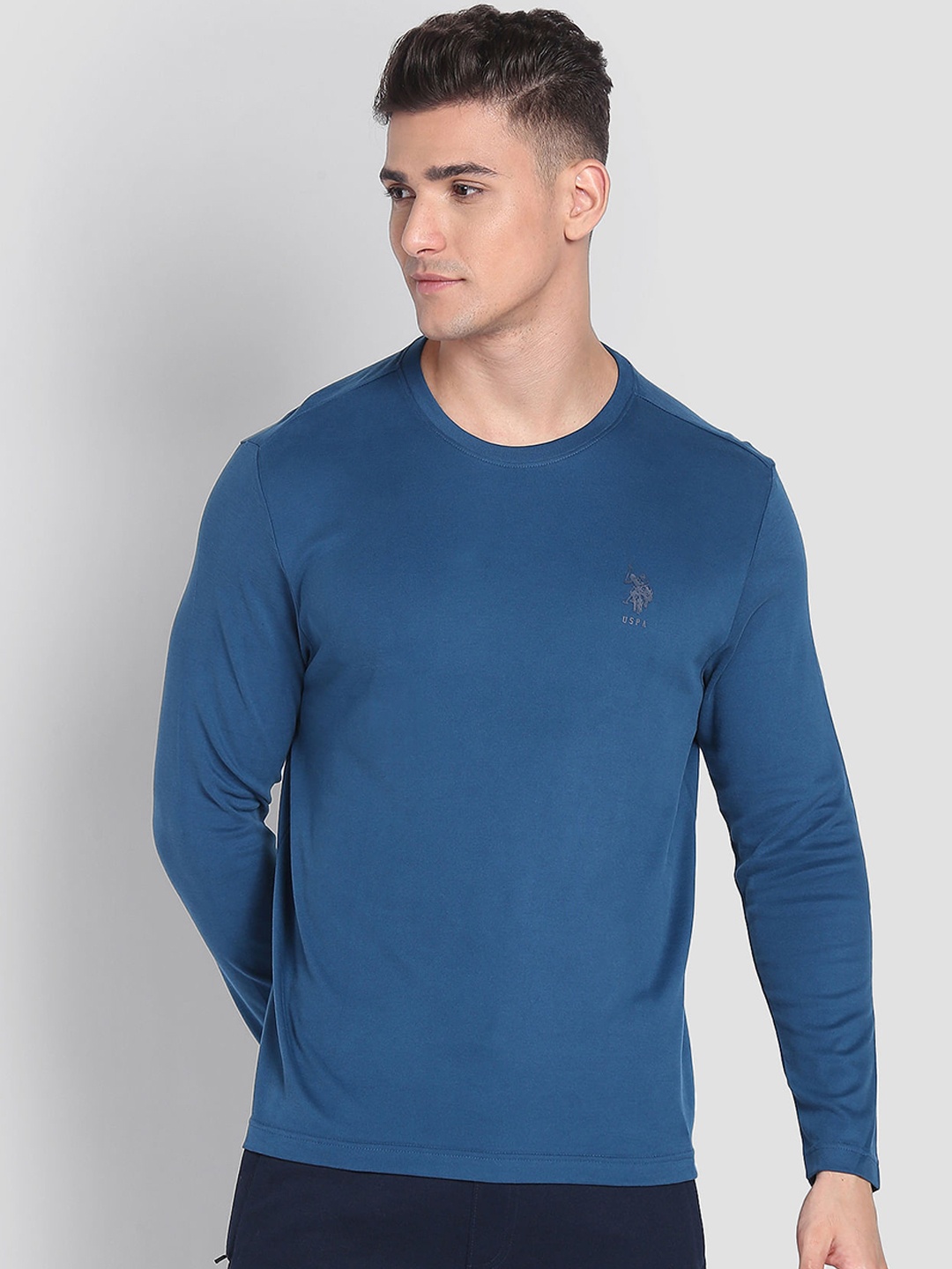 

U.S. Polo Assn. Pure Cotton Lounge T-shirt, Teal