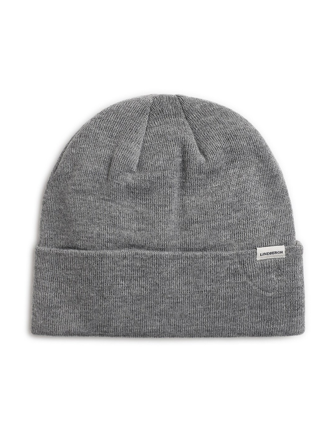 

LINDBERGH Men Acrylic Beanie, Grey