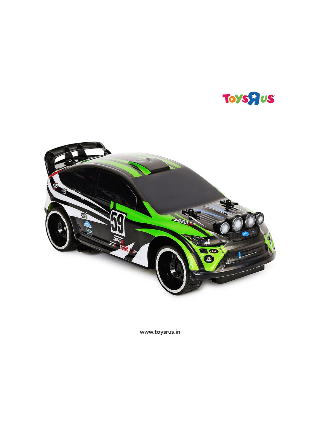 

Playzu Kids Rally Xtreme Remote Control Car Toy Vehicle, Green