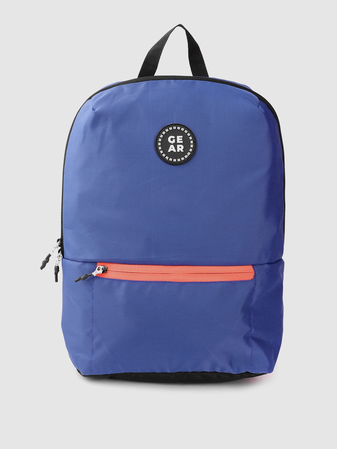 

Gear Brand Logo Embossed Detail Medium-Sized Backpack 13L, Blue