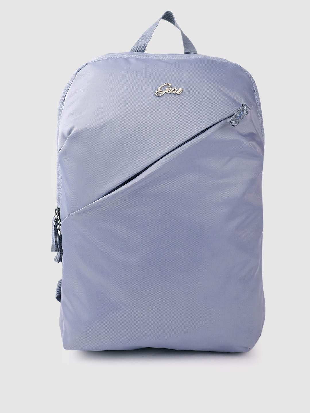 

Gear Women Brand Logo Embossed Detail Medium-Sized Backpack 12L, Blue