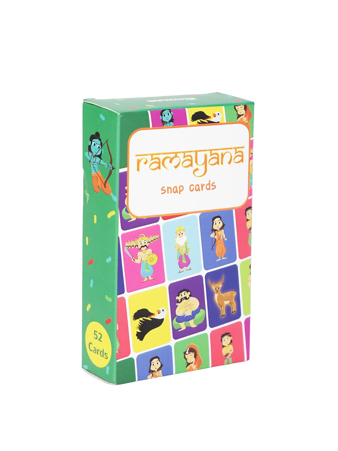 

Shumee Toys Kids Ramayana Themed Snap Card Game Learning & Development Toy, Pink