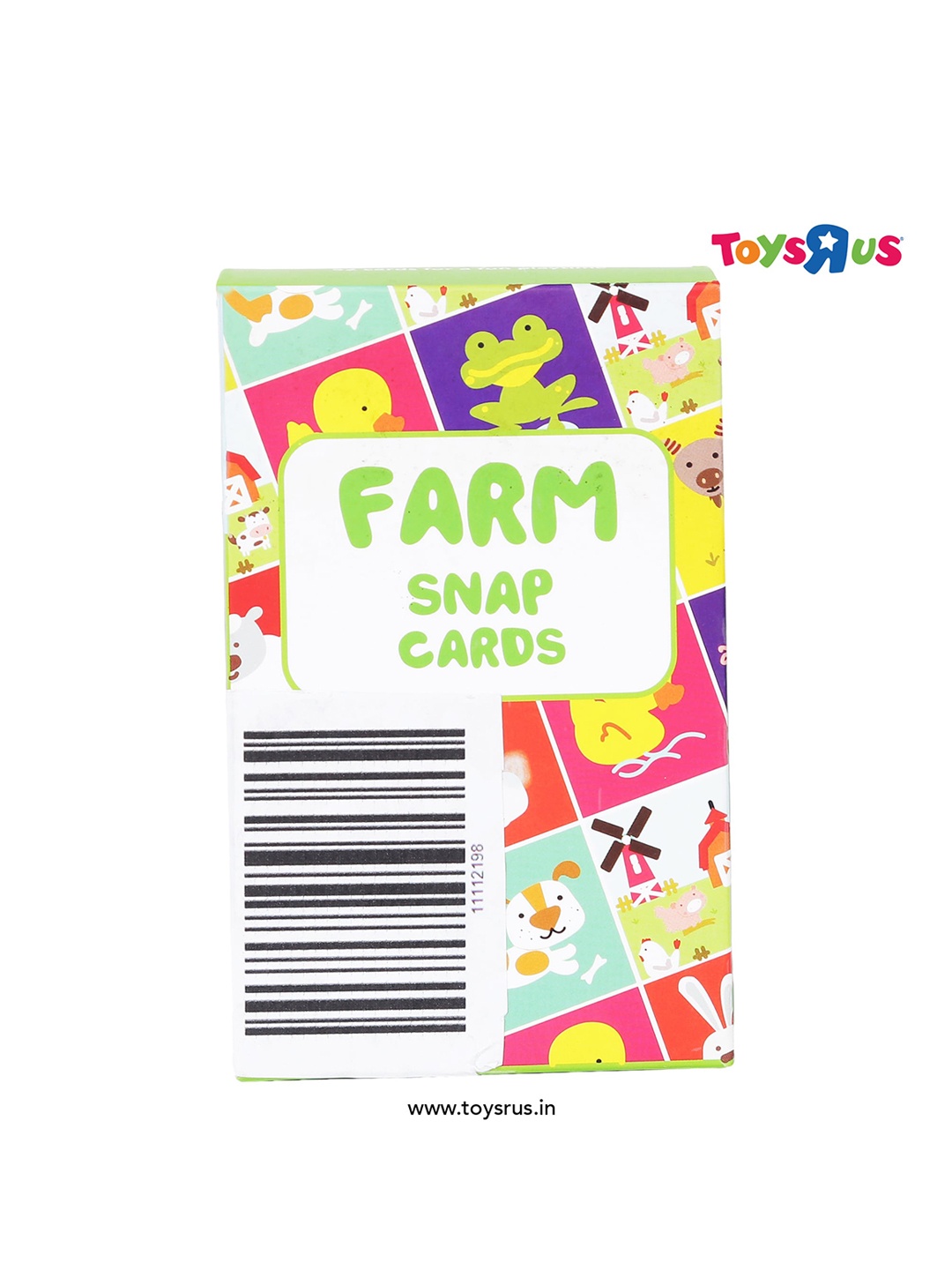 

Shumee Toys Kids Farm Snap Cards Fun Family Game, Yellow
