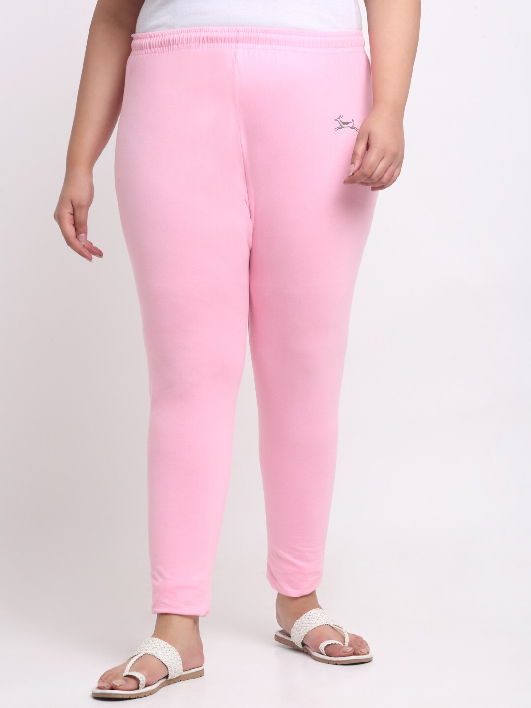 

Trend Level Plus Size Ankle Length Leggings, Pink