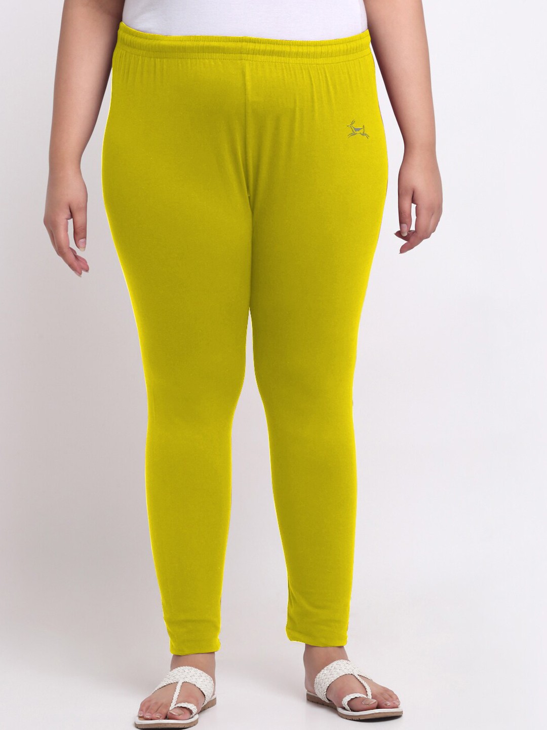 

Trend Level Plus Size Ankle Length Leggings, Green