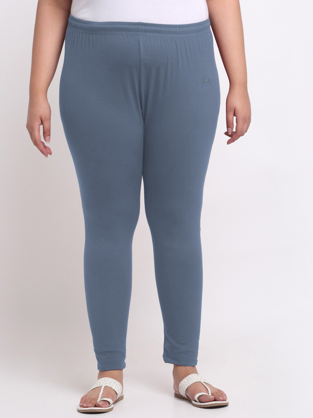 

Trend Level Plus Size Ankle Length Leggings, Grey