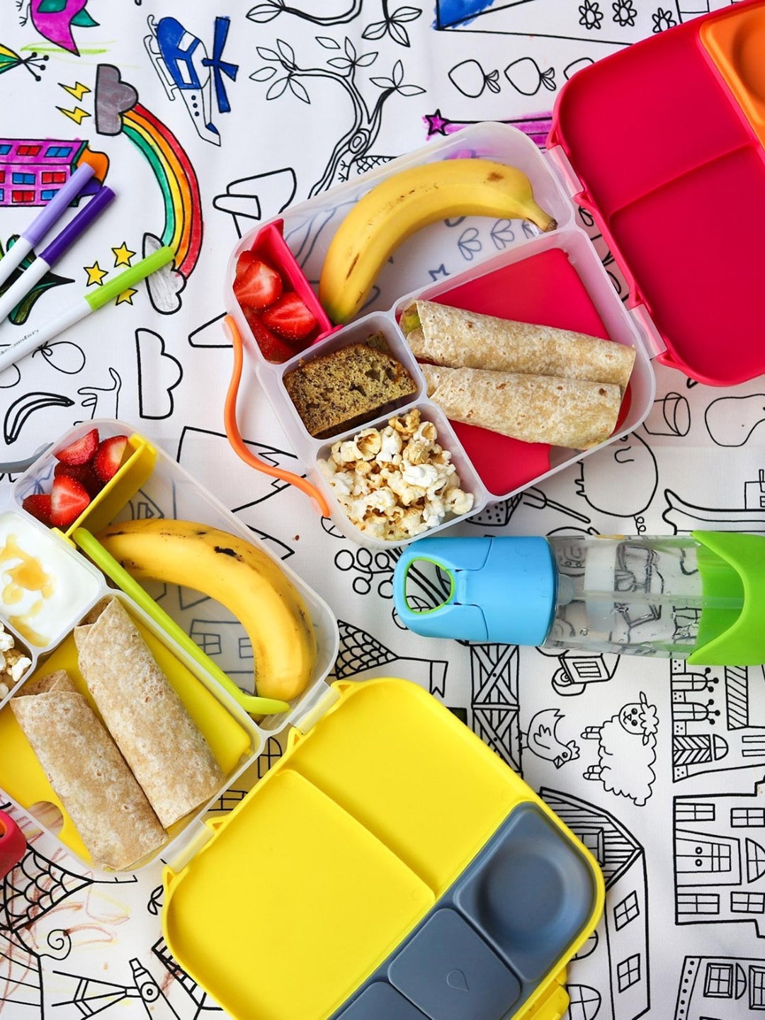 

B.Box Kids Lemon Sherbet Yellow Grey Mini Lunch Box