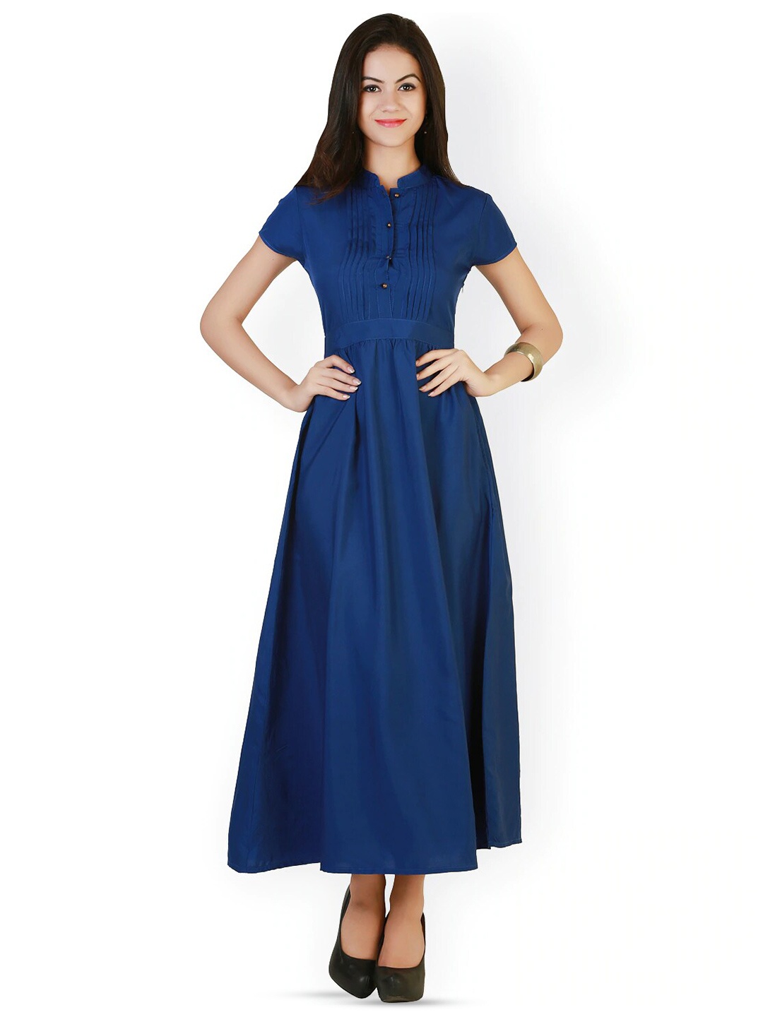 

BAESD Georgette Maxi Dress, Blue