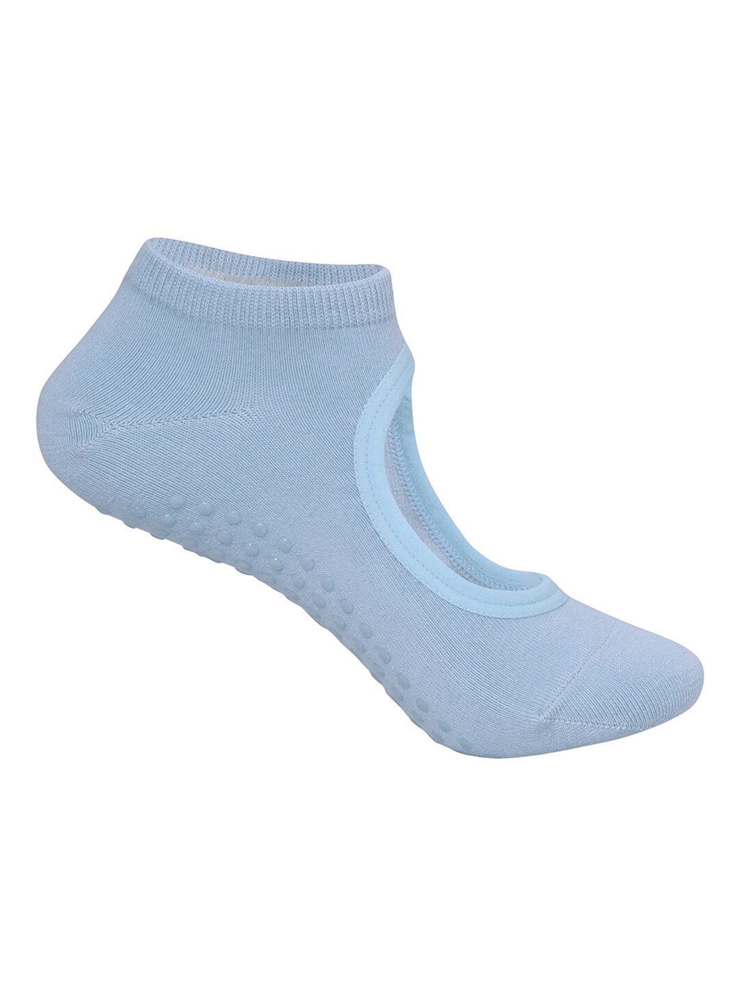 

Mint & Oak Women Anti-Odour Ankle-Length Yoga Socks, Blue