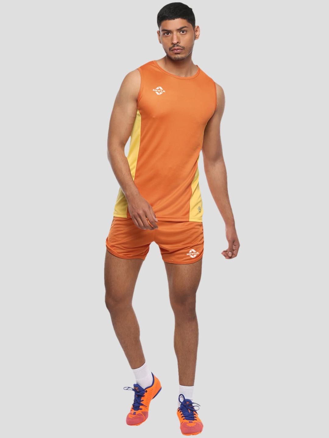 

NIVIA Zion Round Neck Jersey Set, Orange