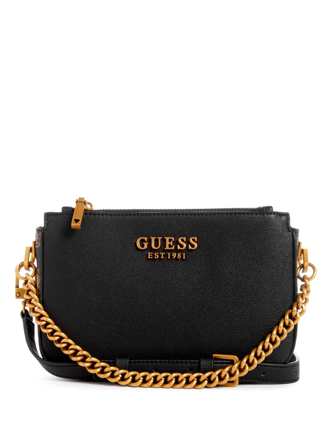 

GUESS Structured Sling Bag, Black