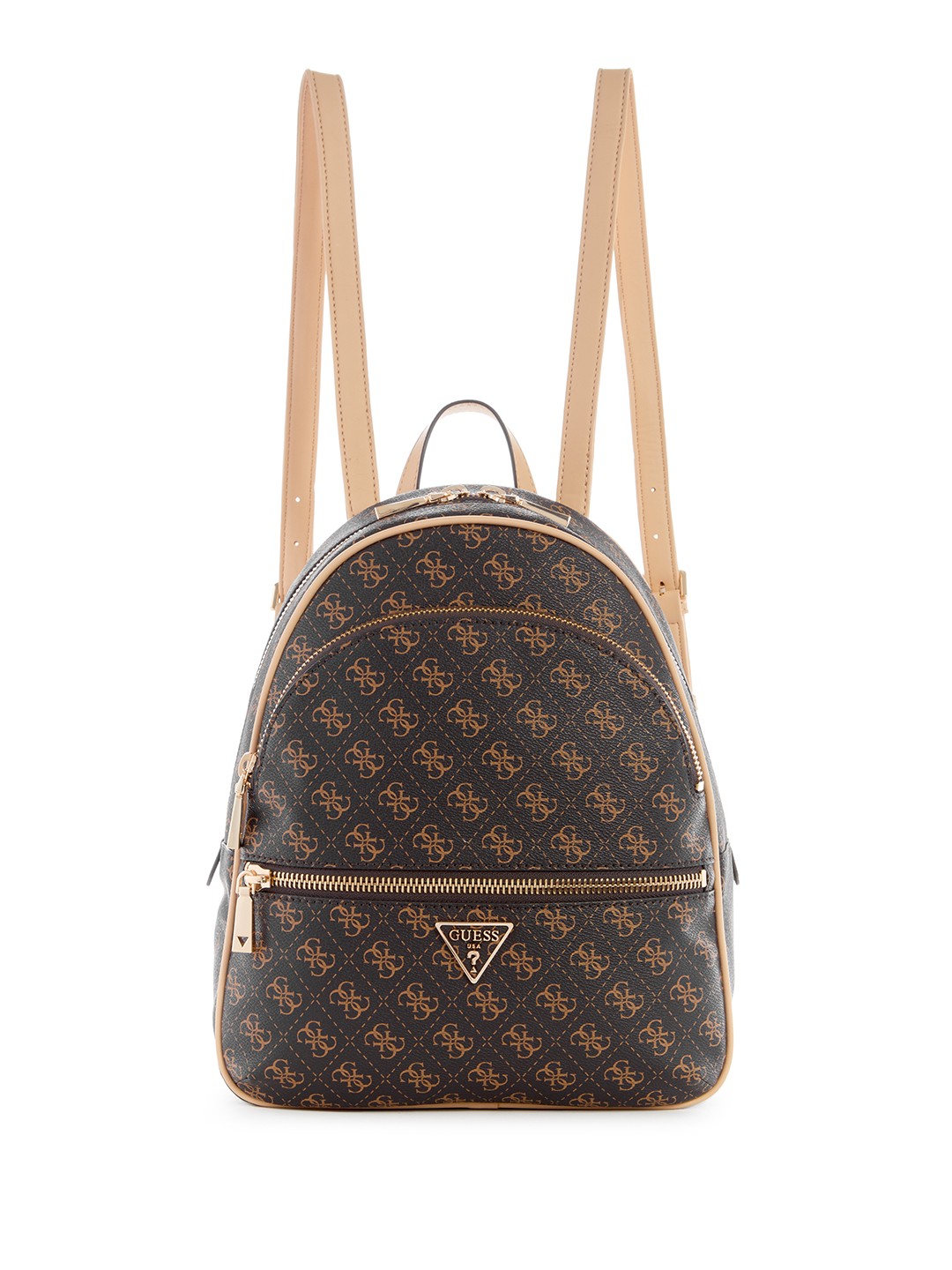 

GUESS Women Brand Logo Printed Backpack - 13.3 Ltrs, Brown