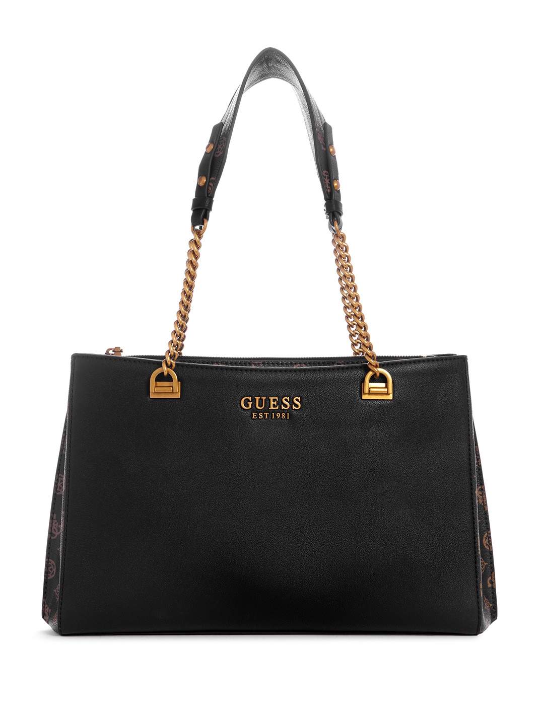 

GUESS Structured Shoulder Bag, Black
