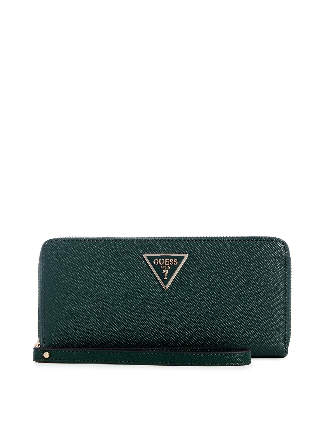 

GUESS Zip Around Wallet, Green