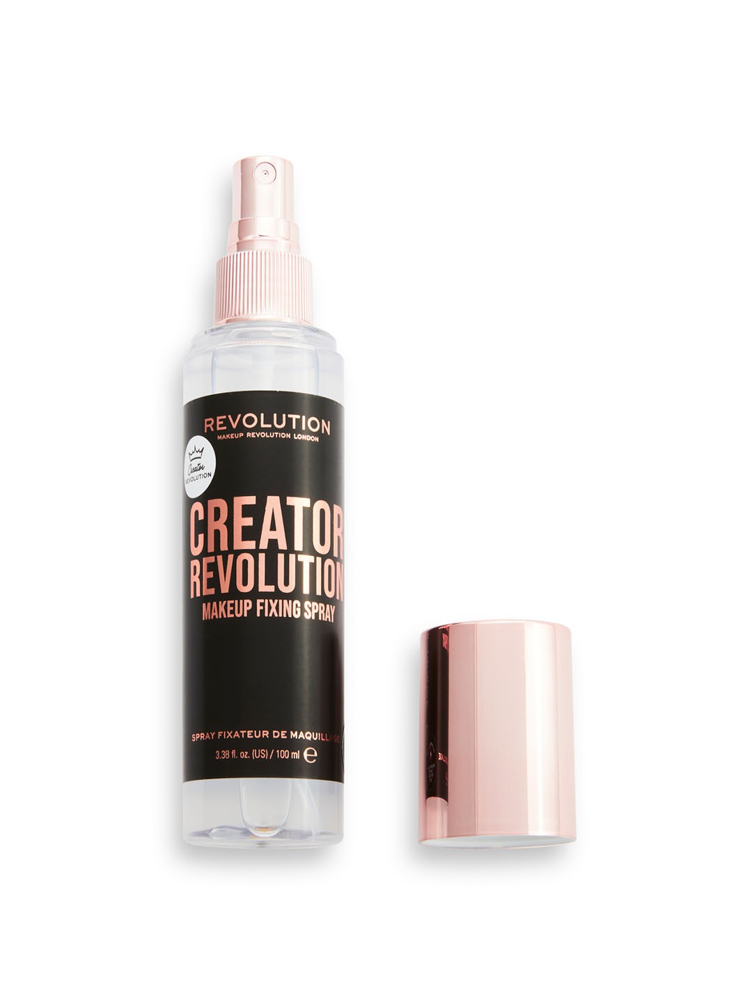 

Makeup Revolution London Creator Drag Fix Fixing Spray 100ml, Transparent