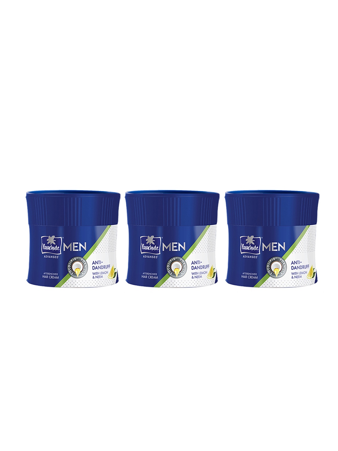 

Parachute Advansed Men Pack of 3 Anti-Dandruff Hair Cream, Blue