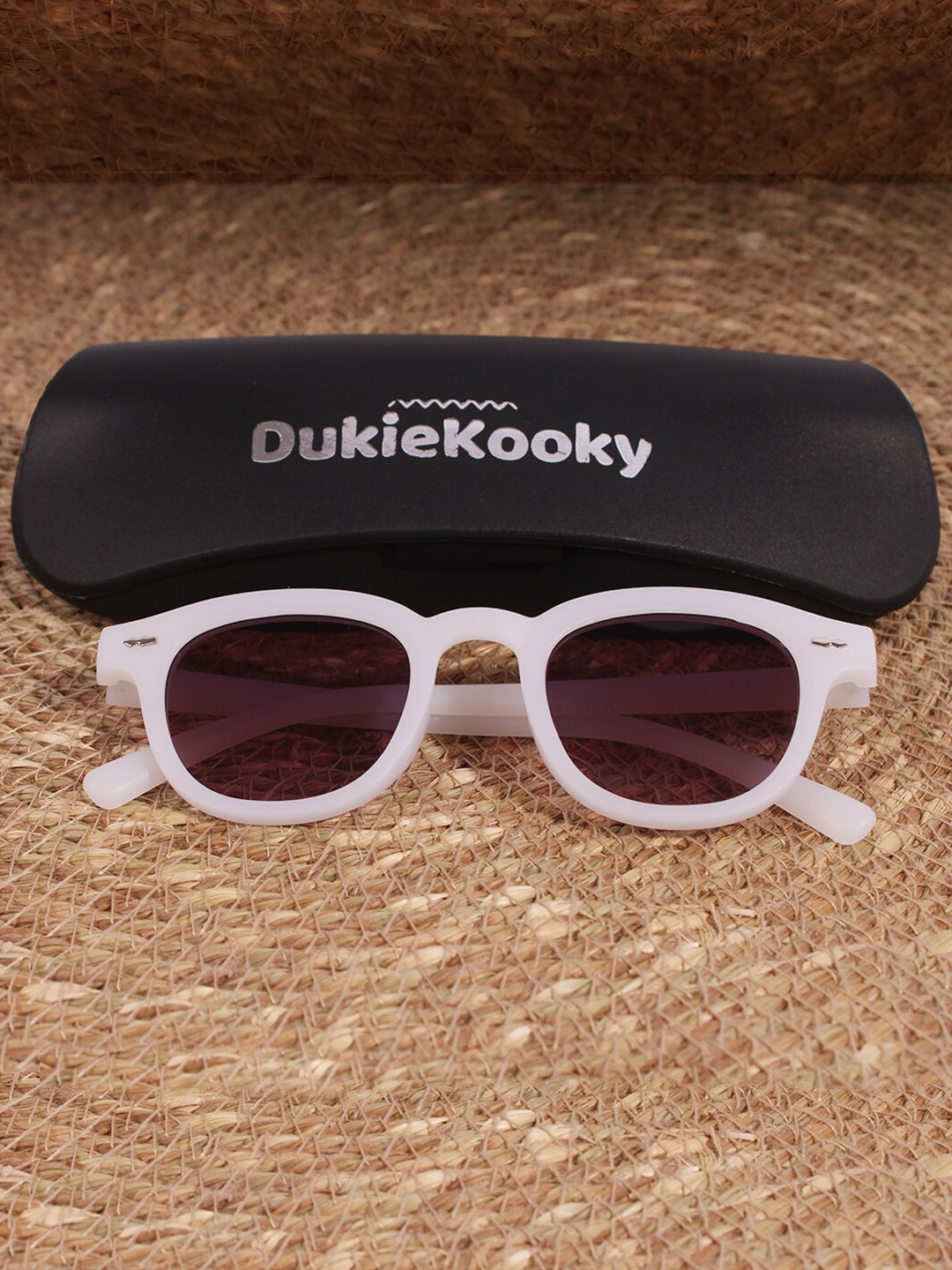 

DukieKooky Unisex Kids Wayfarer Sunglasses with UV Protected Lens DKSG409K, Black