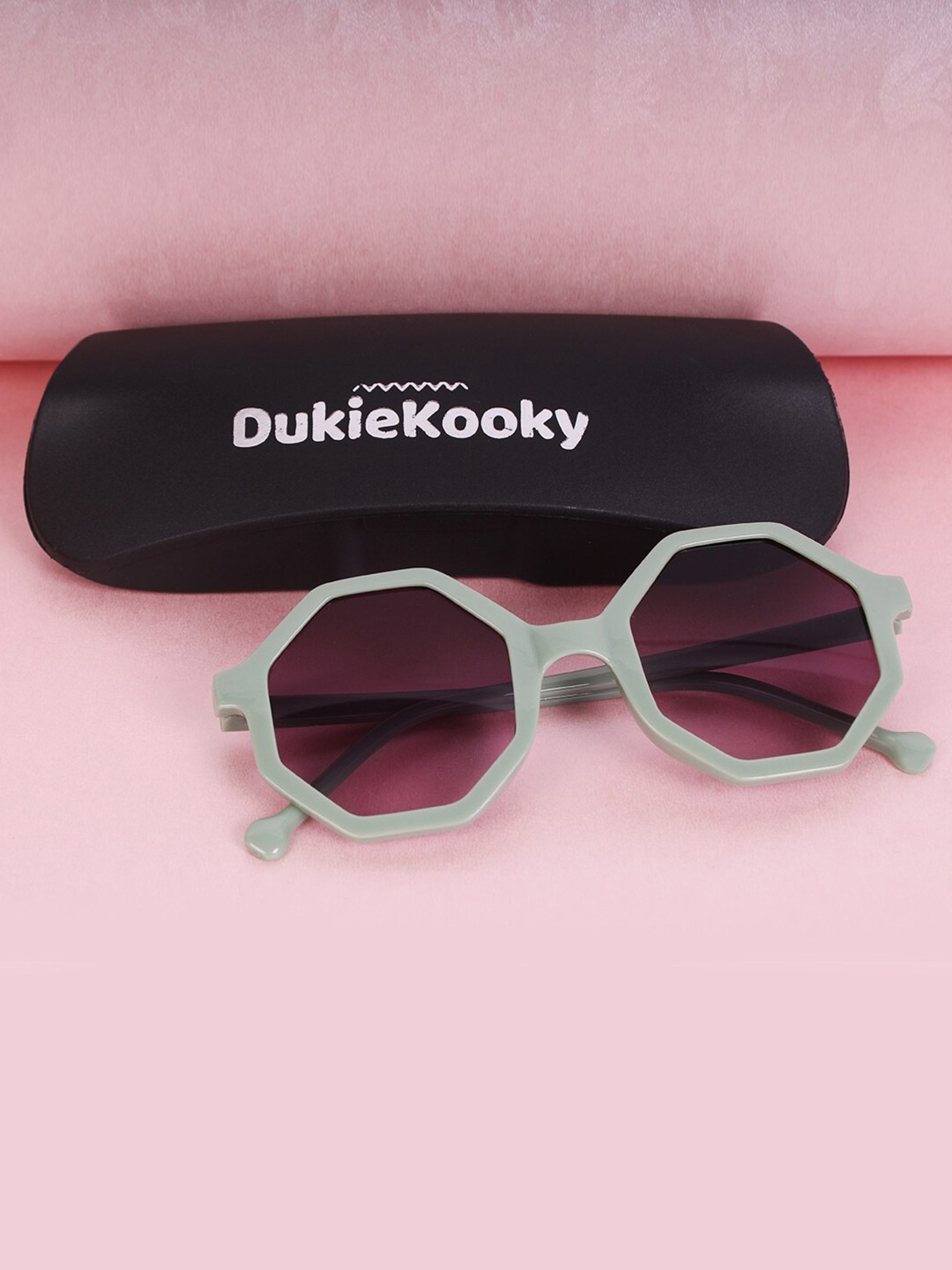 

DukieKooky Kids Round Sunglasses With UV Protected Lens DKSG408B, Green