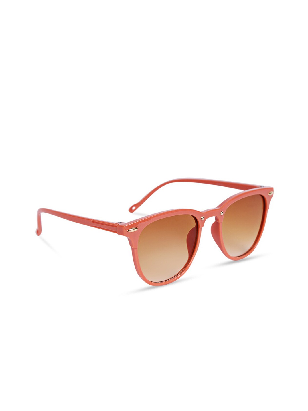 

DukieKooky Unisex Kids Wayfarer Sunglasses with UV Protected Lens DKSG410E, Brown