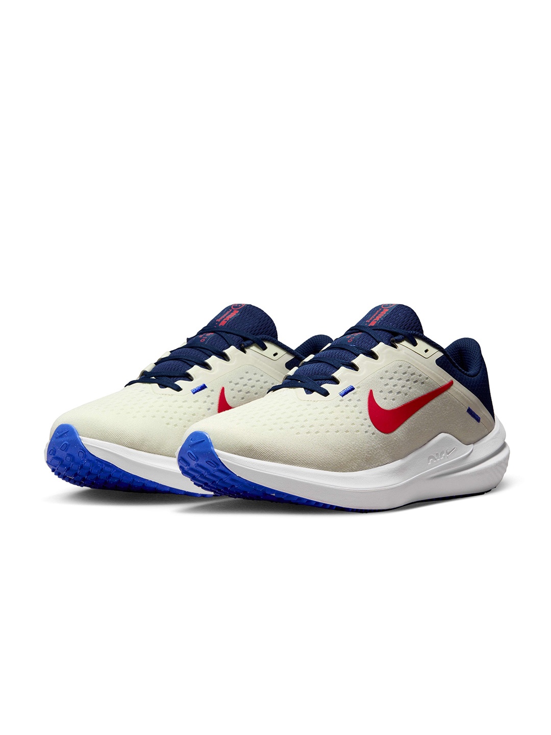 

Nike Men Winflo 10 Textured Road Running Sports Shoes, White