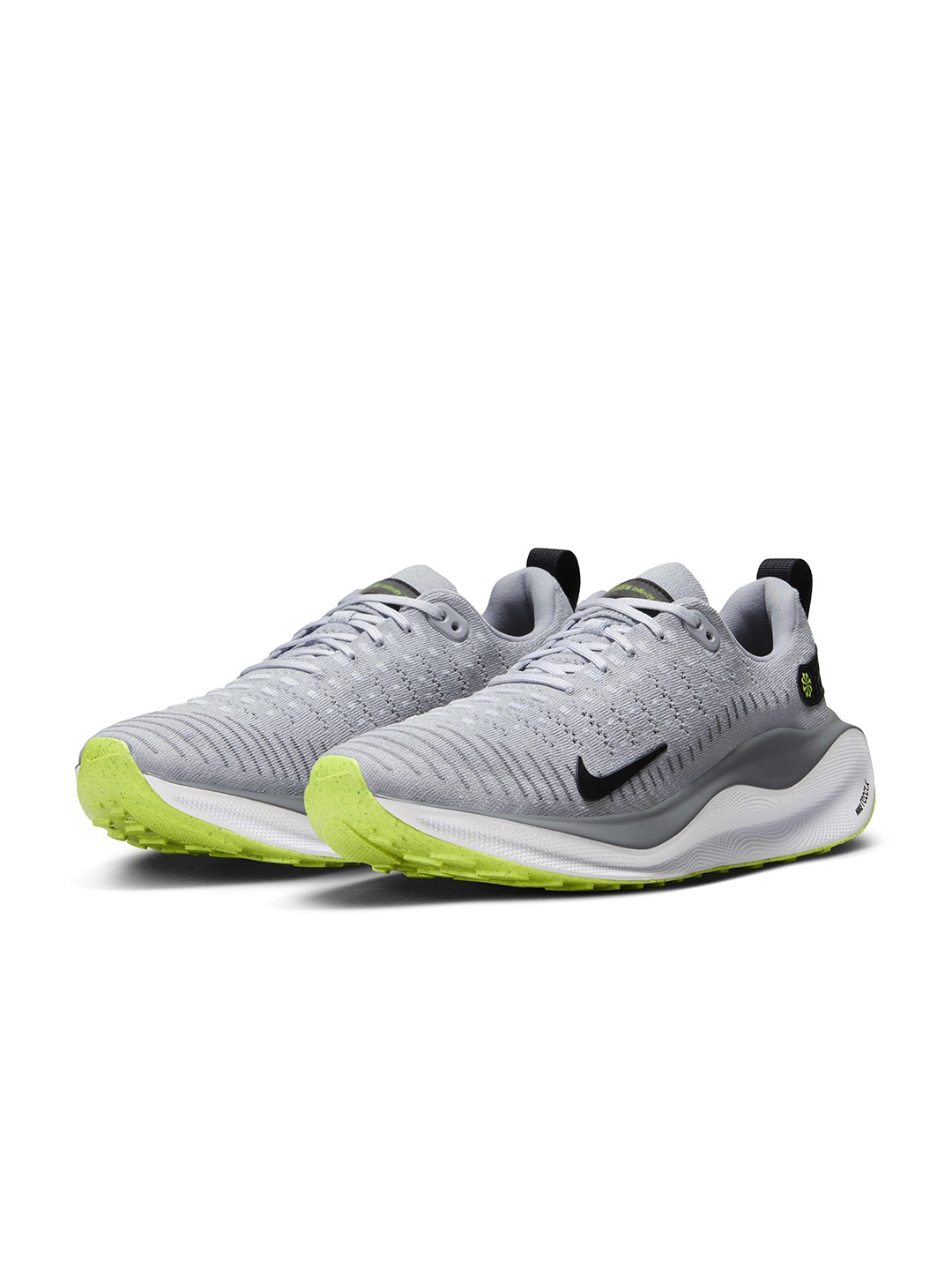 

Nike Men ReactX Infinity 4 Textured Road Running Sports Shoes, Grey