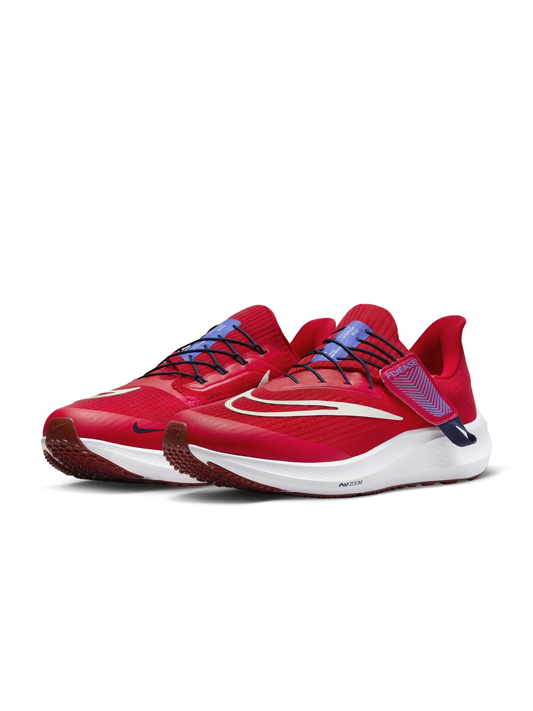 

Nike Pegasus FlyEase Laced Up Running Sports Shoes, Red