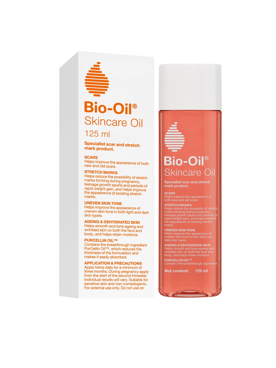 Bio-Oil Face & Body Oil for Acne Scar Removal, Pigmentation, Dark Spots - 125 ml, Pink