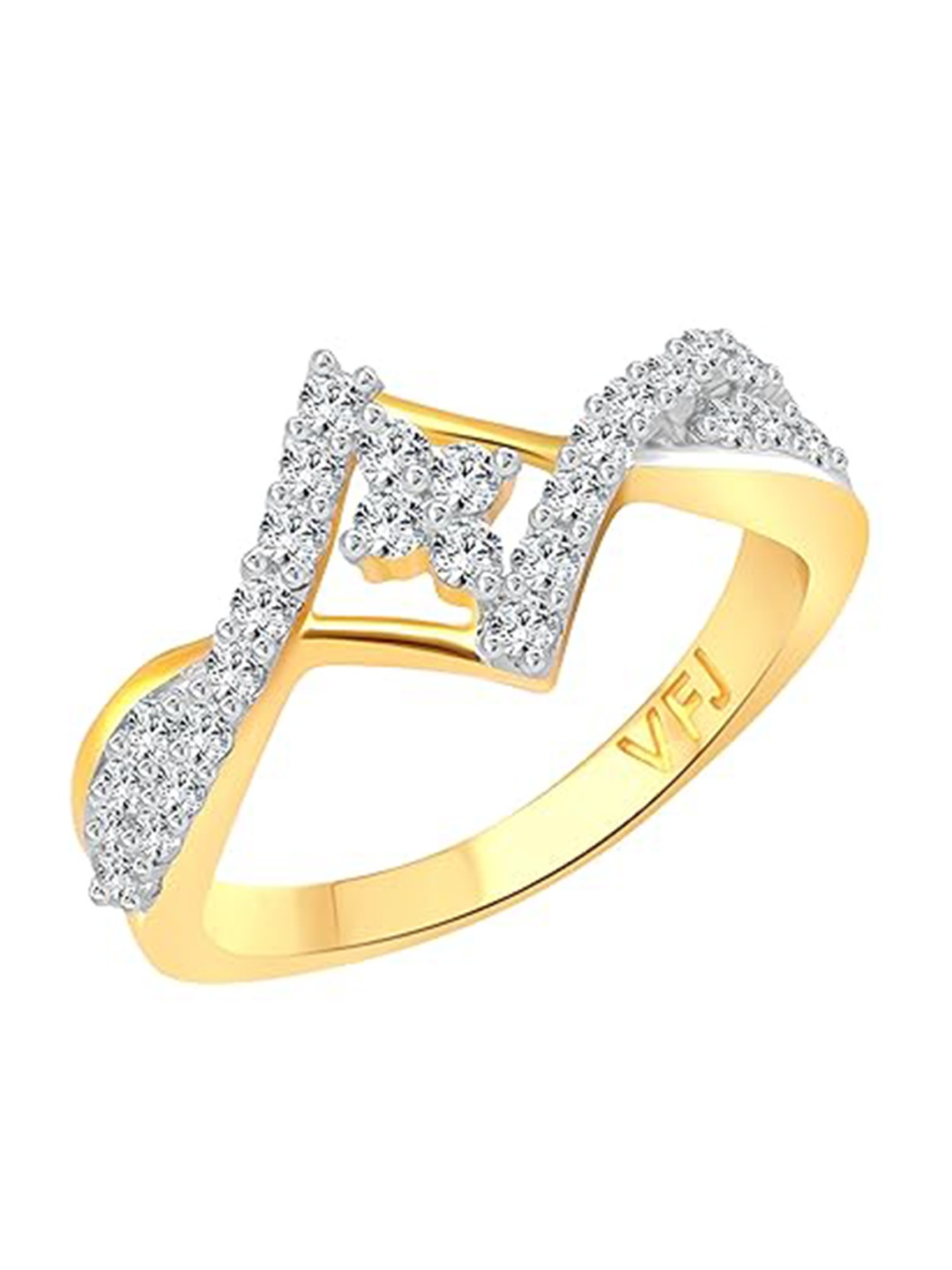 

Vighnaharta Gold Plated Finger Ring