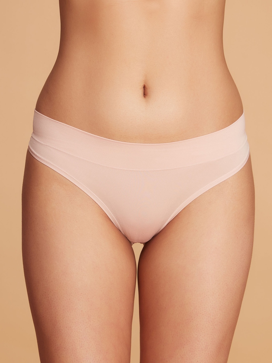 

Nykd Women 4 Way Stretch Bikini Brief- NYP341, Peach
