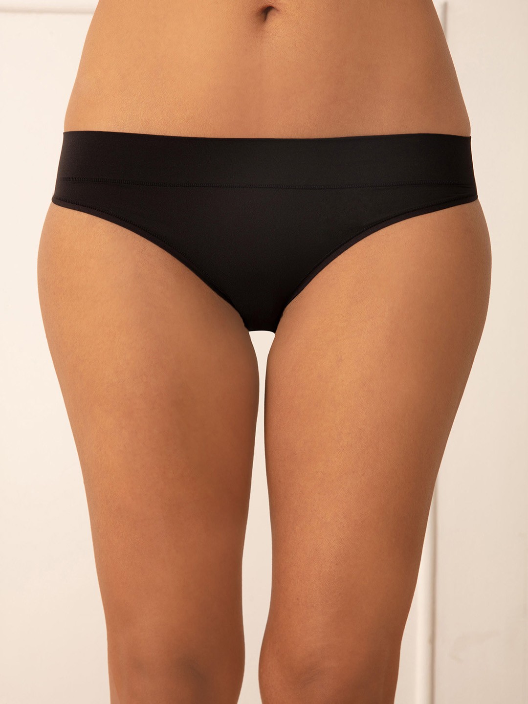 

Nykd Women Super 4 Way Stretch Bikini Brief- NYP341, Black