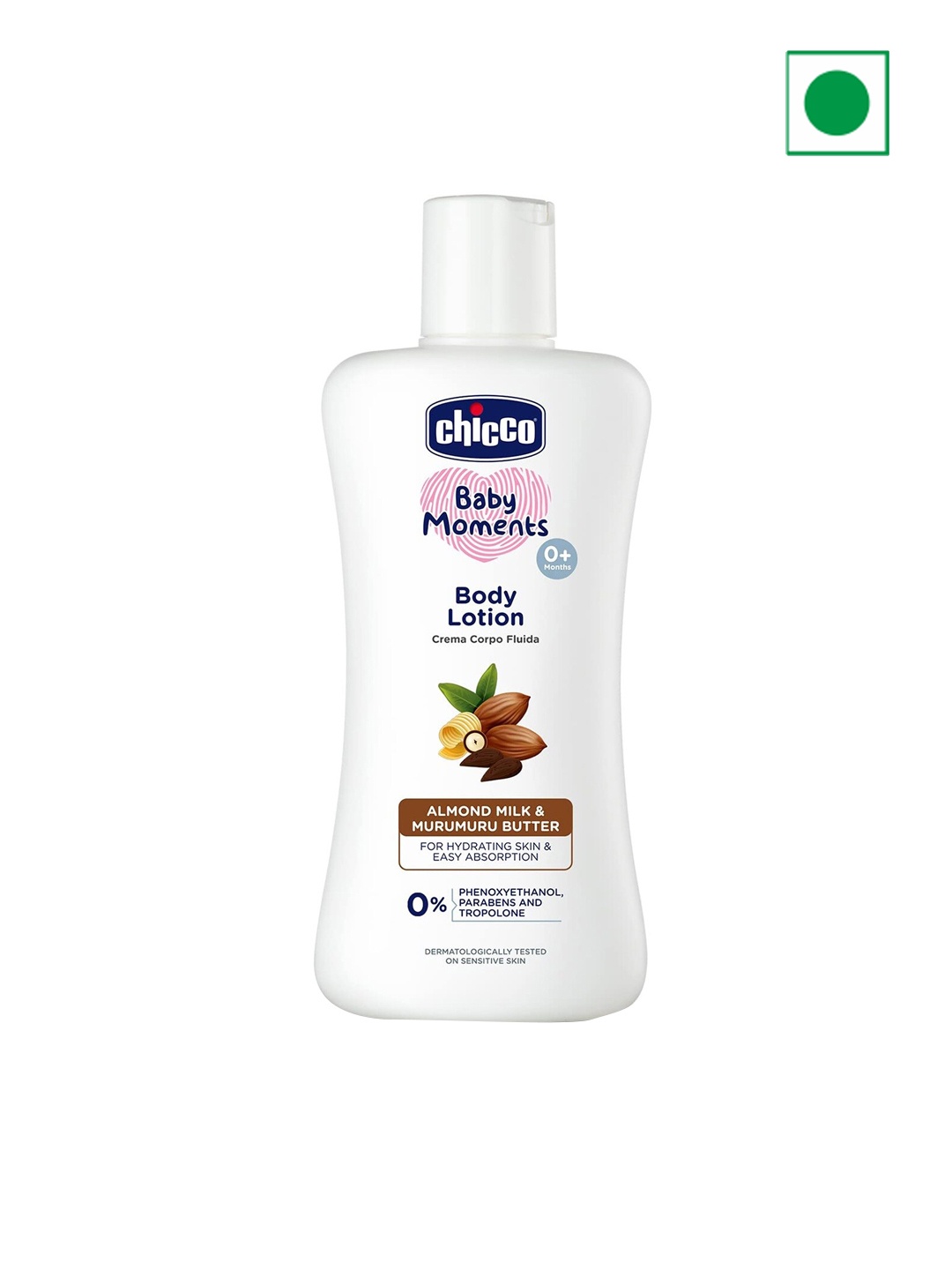 

Chicco Baby Moments Body Lotion For Daily Moisturization - 200ml, White