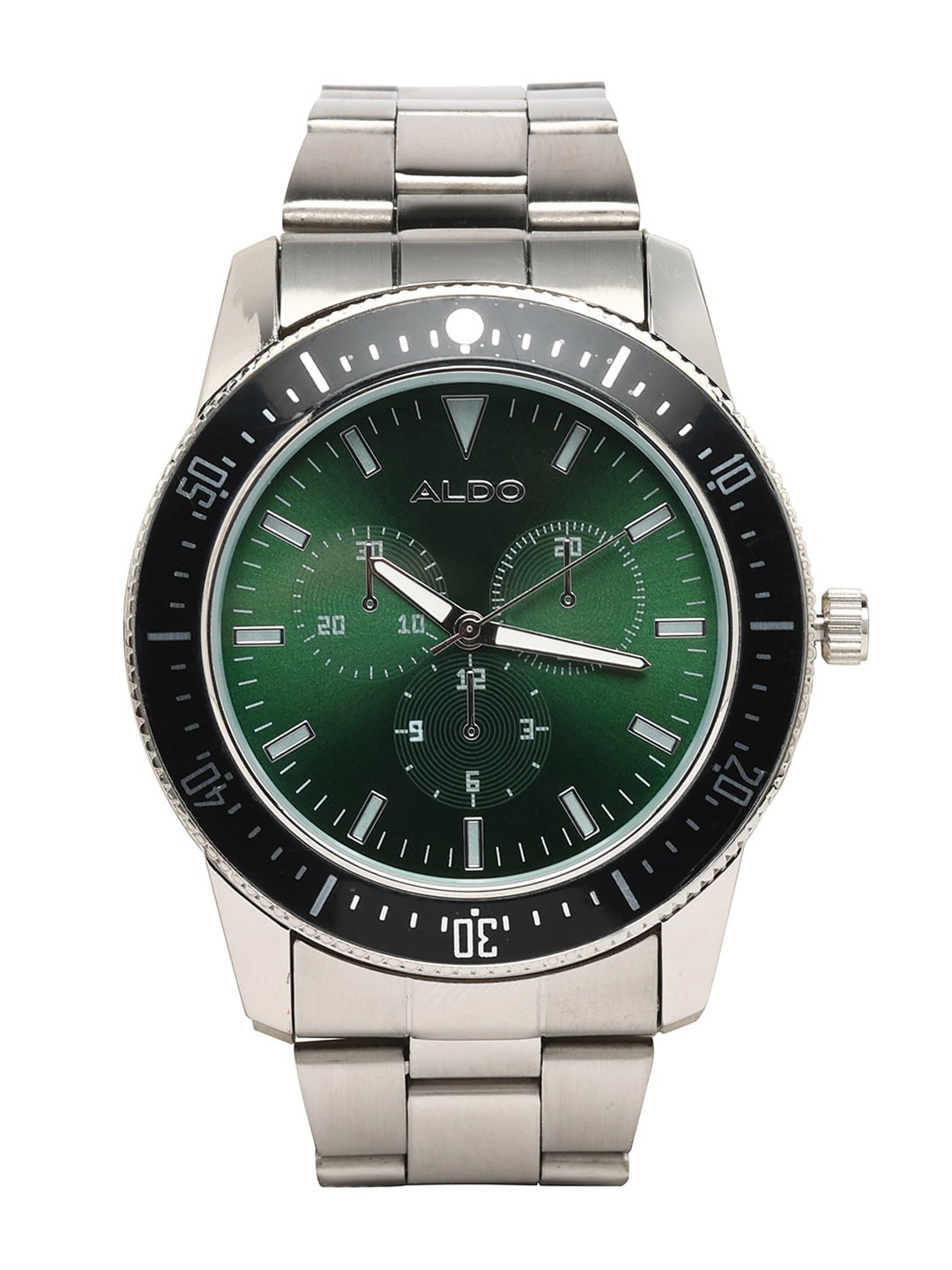 

ALDO Men Bracelet Style Straps Analogue Multi Function Watch HAIRETREM301, Green