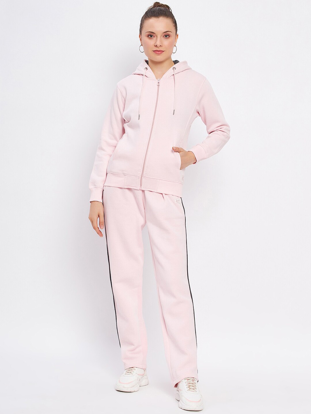 

Duke Hooded Fleece Sweatshirt & Track Pant, Pink